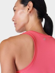Sweaty Betty Pink Athlete Seamless Workout Tank Top - Image 6 of 7