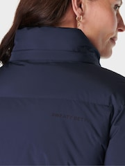 Sweaty Betty Blue Nimbus Mid Puffer Jacket - Image 7 of 9