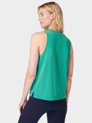 Sweaty Betty Green Soft Flow Studio Tank - Image 3 of 7
