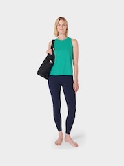 Sweaty Betty Green Soft Flow Studio Tank - Image 4 of 7