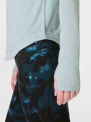 Sweaty Betty Blue Breathe Easy Long Sleeve Top - Image 6 of 7