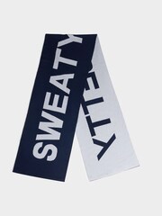 Sweaty Betty Blue Jacquard Scarf - Image 4 of 4