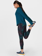 Sweaty Betty Black Power 7/8 Workout Leggings - Image 4 of 8