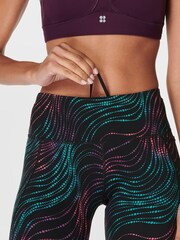Sweaty Betty Black Power 7/8 Workout Leggings - Image 7 of 8