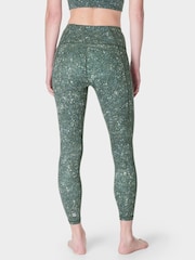 Sweaty Betty Dark Green Full Length Super Soft 7/8 Yoga Leggings - Image 3 of 7