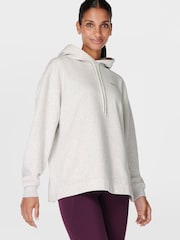 Sweaty Betty Grey Revive Longline Hoodie - Image 4 of 8