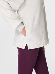 Sweaty Betty Grey Revive Longline Hoodie - Image 6 of 8