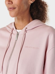 Sweaty Betty Pink Revive Zip Through Hoodie - Image 5 of 8