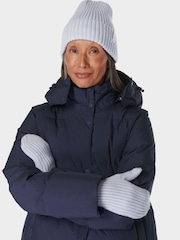 modra - Sweaty Betty Snowfall Winter Pleteni palčniki, rokavice (z enim prstom) rokavice - Slika 1 iz 3