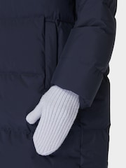 modra - Sweaty Betty Snowfall Winter Pleteni palčniki, rokavice (z enim prstom) rokavice - Slika 2 iz 3