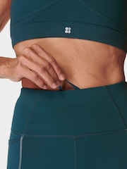Sweaty Betty Green Full Length Therma Boost 7/8 Running Leggings - Image 9 of 10