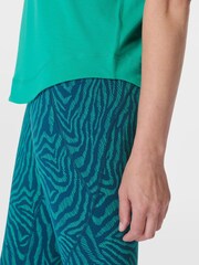Sweaty Betty Green Breathe Easy T-Shirt - Image 6 of 7