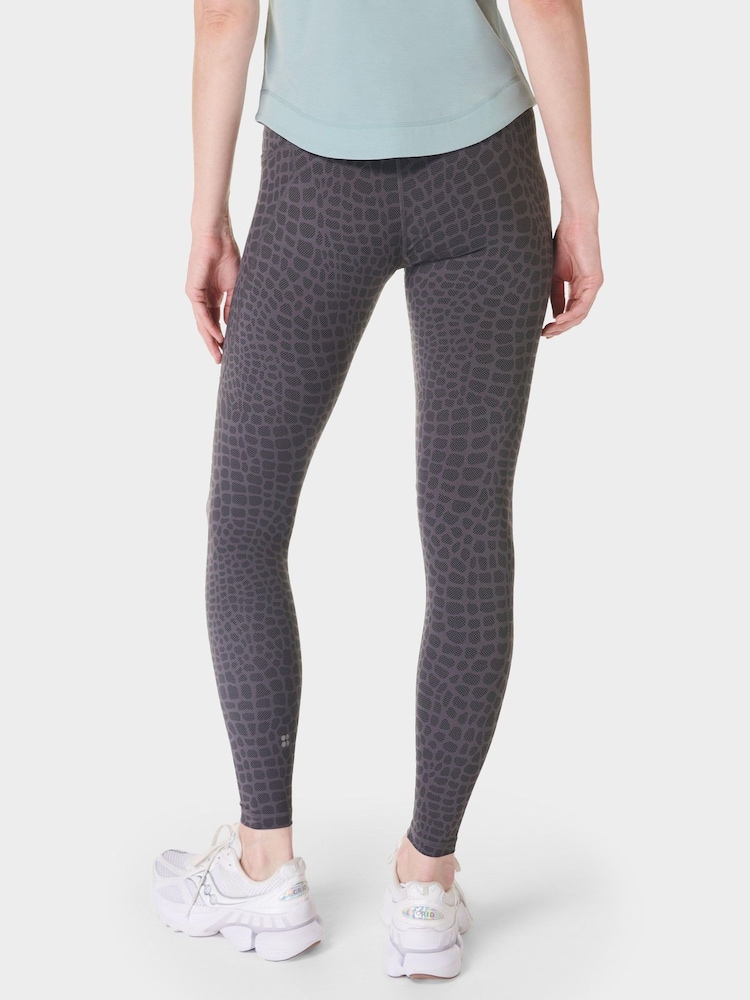 Sweaty Betty Grey Full Length Power Workout Leggings - Image 1 of 8