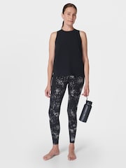 Sweaty Betty Black Soft Flow Studio Tank - Image 3 of 8