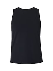 Sweaty Betty Black Soft Flow Studio Tank - Image 8 of 8