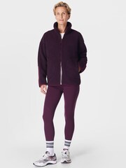 Sweaty Betty Plush Textured Zip Up Sweater - Bild 2 von 10