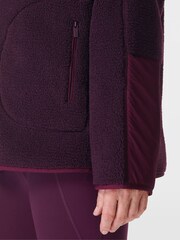 Sweaty Betty Plush Textured Zip Up Sweater - Bild 6 von 10