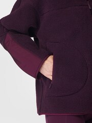 Sweaty Betty Plush Textured Zip Up Sweater - Bild 7 von 10