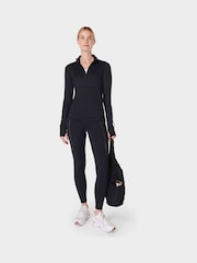 Sweaty Betty Black Full Length Therma Boost 7/8 Running Leggings - Image 1 of 10