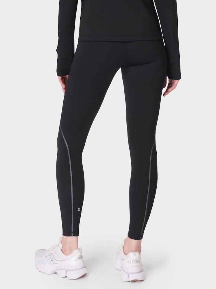 Sweaty Betty Black Full Length Therma Boost 7/8 Running Leggings - Image 3 of 10