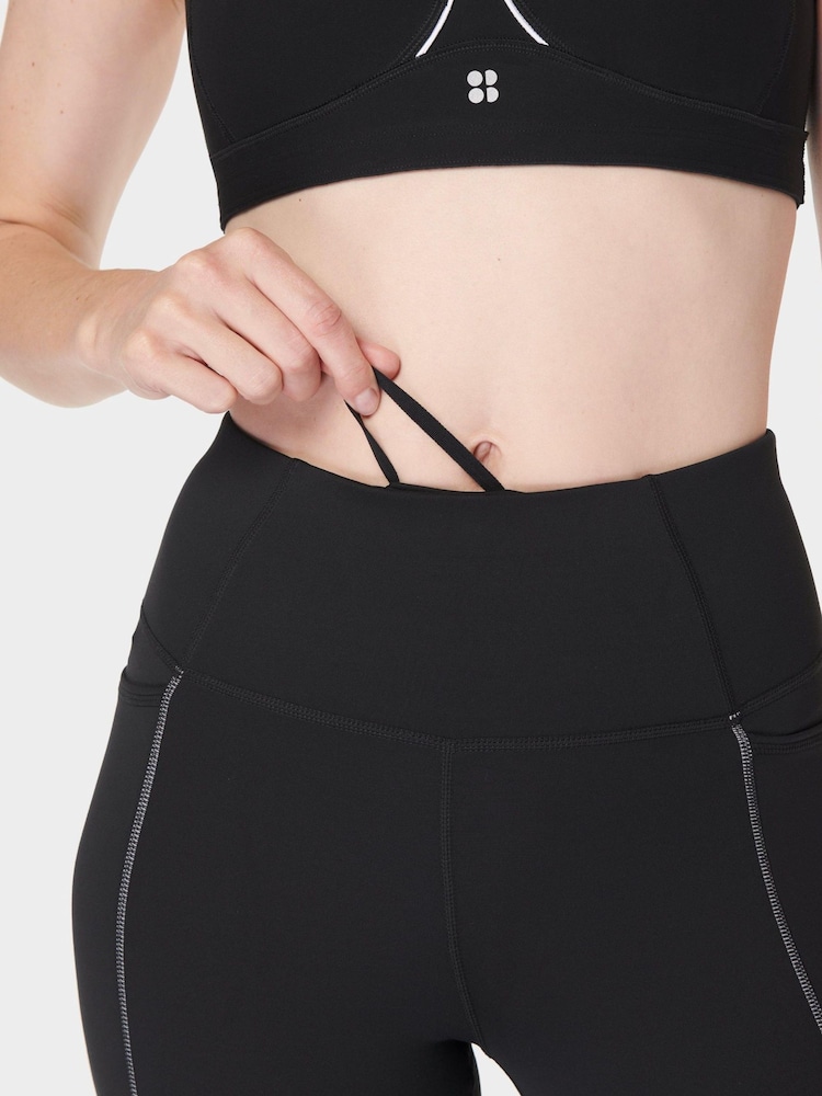 Sweaty Betty Black Full Length Therma Boost 7/8 Running Leggings - Image 5 of 10