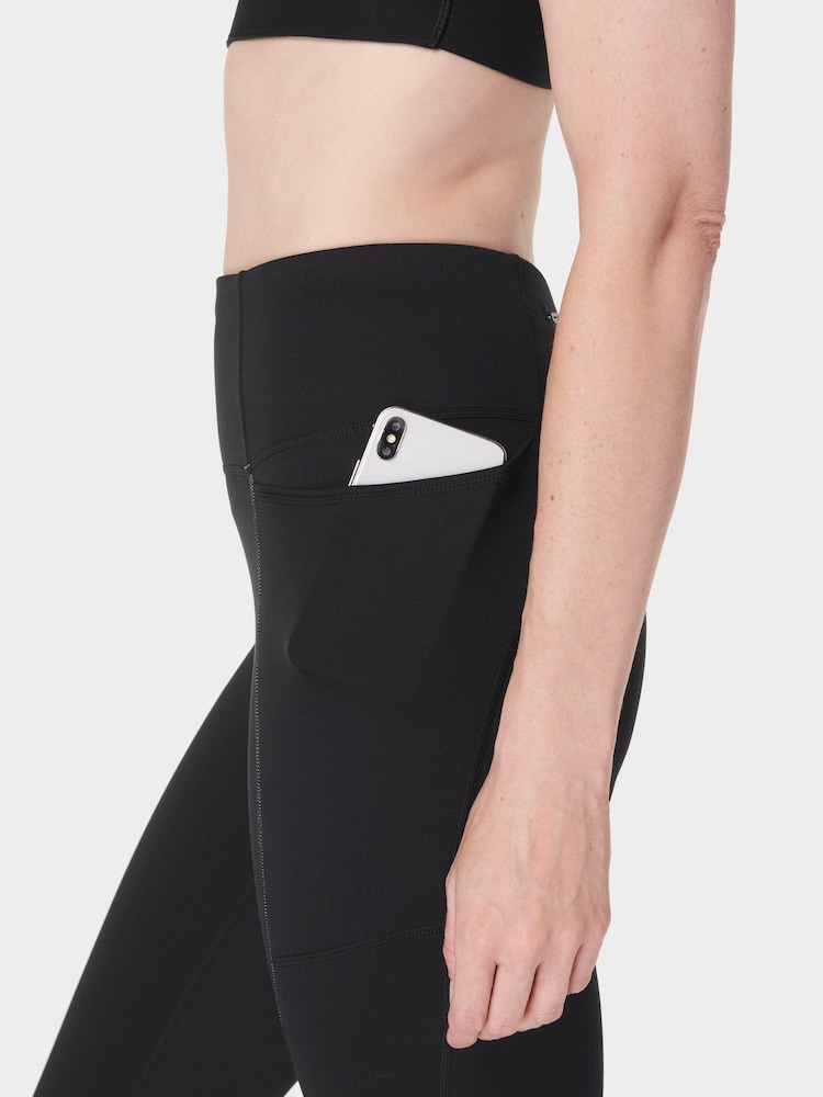 Sweaty Betty Black Full Length Therma Boost 7/8 Running Leggings - Image 6 of 10