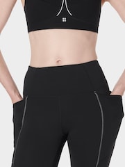 Sweaty Betty Black Full Length Therma Boost 7/8 Running Leggings - Image 7 of 10