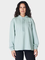 Sweaty Betty Baby Blue Revive Longline Hoodie - Image 1 of 7