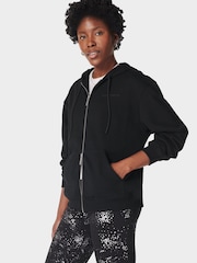 Sweaty Betty Black Revive Zip Through Hoodie - Image 4 of 8