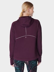 Sweaty Betty Purple Tempo Train Hoodie - Image 3 of 8