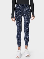 Sweaty Betty Blue 7/8 Length Power 7/8 Workout Leggings - Image 1 of 8