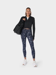 Sweaty Betty Blue 7/8 Length Power 7/8 Workout Leggings - Image 4 of 8