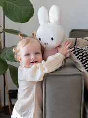 Little Dutch Blue Miffy Cuddle 35cm Fluffy - Image 1 of 4