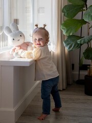 Little Dutch Blue Miffy Cuddle 35cm Fluffy - Image 2 of 4