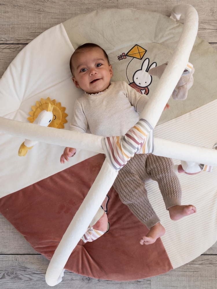 Little Dutch Blue Miffy Play Mat with Bow Fluffy - Image 1 of 4