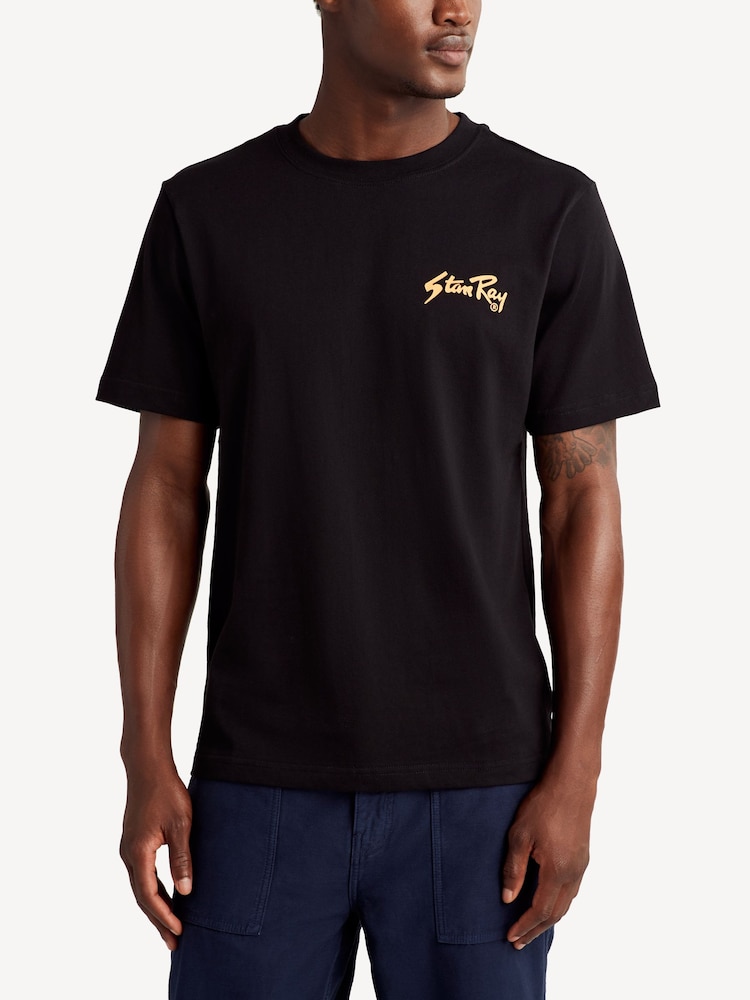 Stan Ray Black OG Logo T-Shirt - Image 2 of 8
