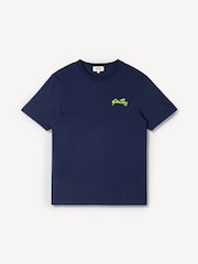 Stan Ray Blue OG Logo T-Shirt - Image 5 of 8