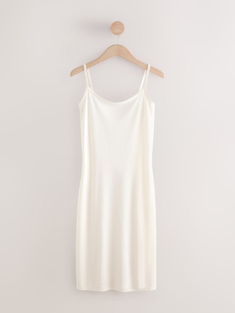 Crème - Nuisette confort en microfibre - Image 5 of 7