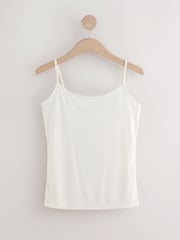 Cream Microfibre Comfort Strappy Vest - Image 1 of 3