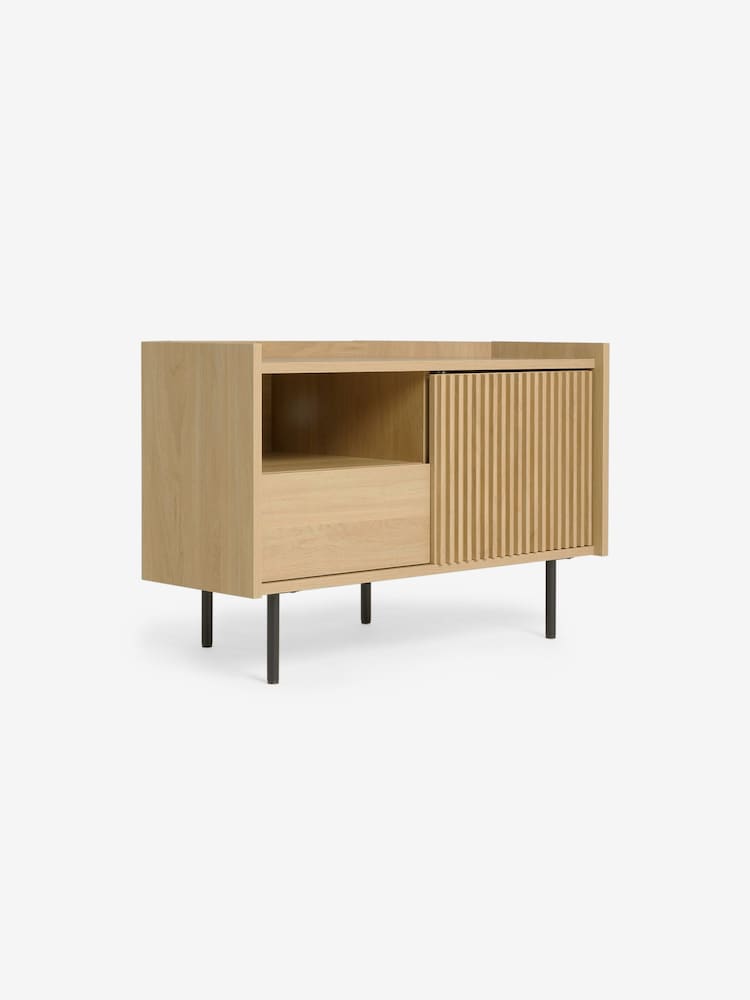 MADE.COM Oak Effect Blaze Corner Up to 50 Inch TV Unit - Image 5 of 5