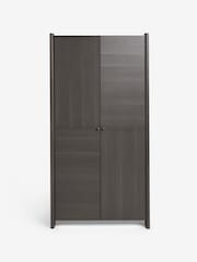 MADE.COM Dark Brown Macauley Wardrobe - Image 1 of 3