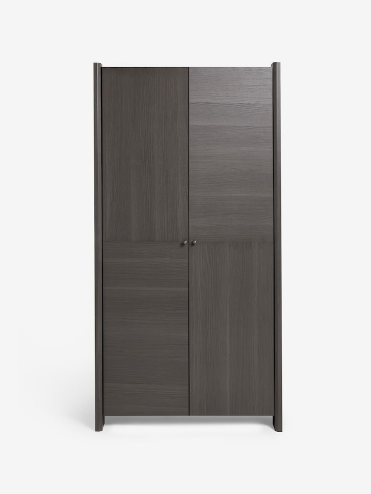 MADE.COM Dark Brown Macauley Wardrobe - Image 1 of 3