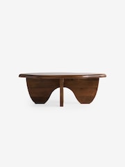 MADE.COM Dark Mango Wood Amma Coffee Table - Image 4 of 5