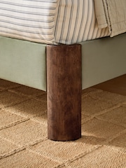 MADE.COM Velvet Fern Green Evander Bed Bed - Image 3 of 5