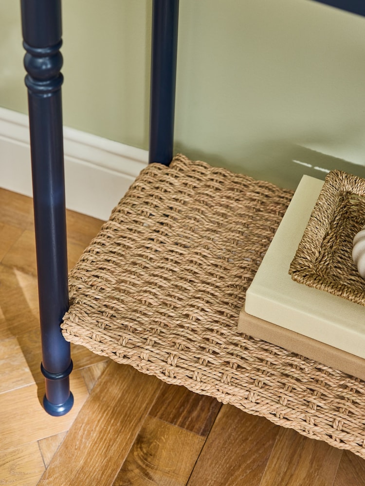 Nina Campbell Navy Alder Console Table - Image 2 of 5