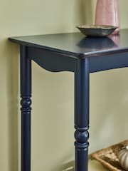 Nina Campbell Navy Alder Console Table - Image 3 of 5