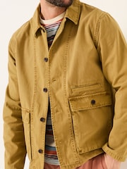 FatFace Stone Garment Dye Worker 100% Cotton Jacket - Image 4 of 6