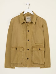 FatFace Stone Garment Dye Worker 100% Cotton Jacket - Image 5 of 6