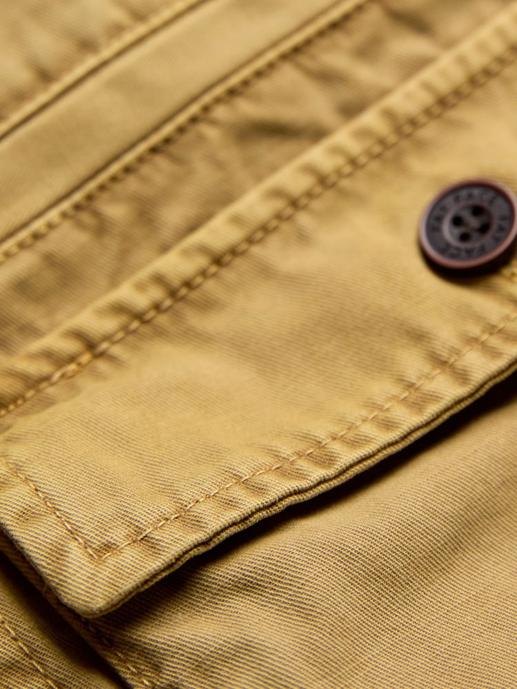 FatFace Stone Garment Dye Worker 100% Cotton Jacket - Image 6 of 6