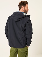 FatFace Navy Waterproof Lightweight Jacket - Image 2 of 9